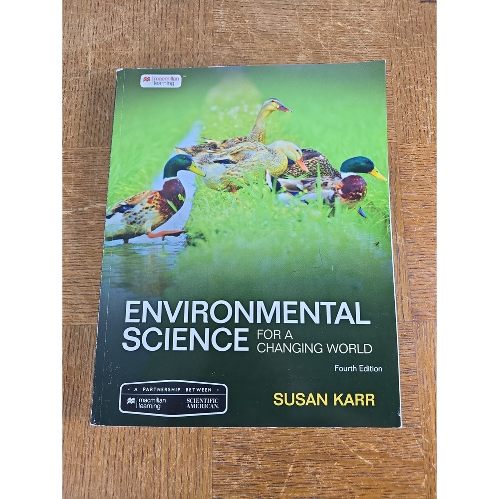 Scientific American Environmental Science for a Changing World - 4th Edition